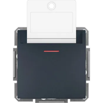 vypínač SCHNEIDER ELECTRIC SCHNEIDER Asfora Spínač pro hotelové karty, antracit EPH6200171