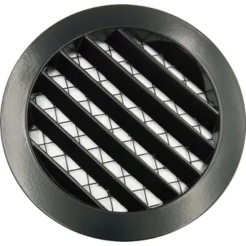 Větrací mřížka Černá Ventilační mřížka Flexiva