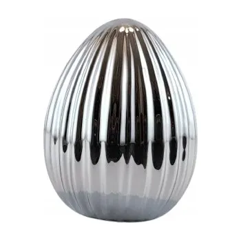 Velikonoční dekorace Velikonoční keramická figurka vajíčko 8 cm