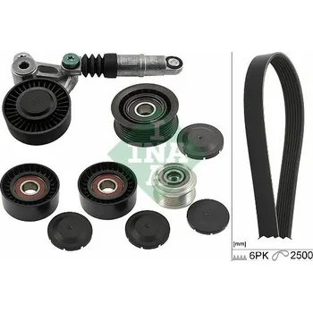 Sada žebrovaných klínových řemenů Schaeffler INA 529 0472 20