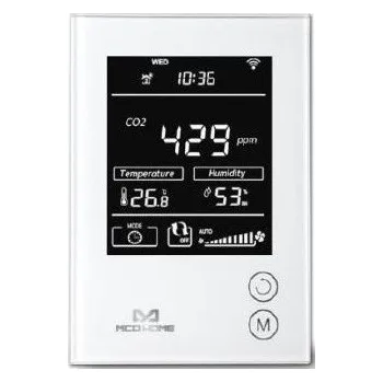 Bezpečnostní detektor MCO Home CO2 Senzor - senzor kvality vzduchu, 12V DC