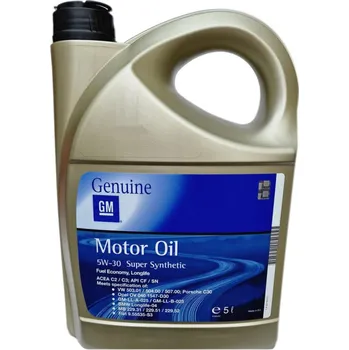 Motorový olej Motorový olej GM Super Synthetic 5W-30, 5L