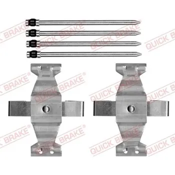 Přislušenství brzdového systému Sada příslušenství, obložení kotoučové brzdy Quick Brake 109-1804