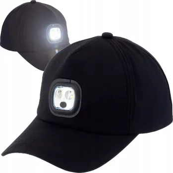 Kšiltovka Kšiltovka Cambell headlamps led černá vel. 55