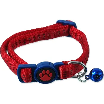 Obojek pro psa Obojek Magic Cat Nylon XS červený 1x19-31cm