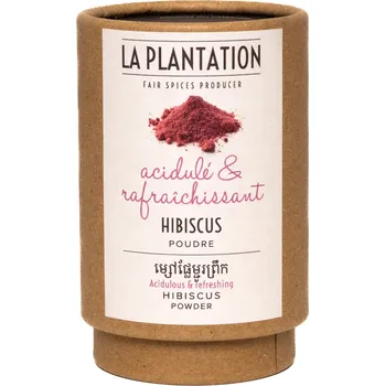 Koření La Plantation Hibiscus (ibišek) mletý 50g tubus