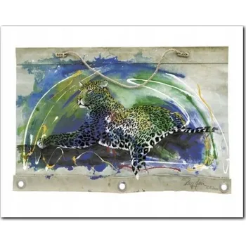 Obraz Plakát s leopardím vzorem 30x24cm