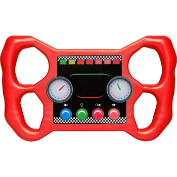 Doplněk pro dětské hřiště Swing King Herní závodní volant červený