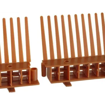 Větrací mřížka HPi univerzální 60 mm délka 1 m bez hřebene cihlově červená