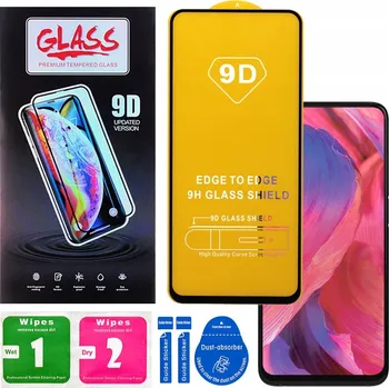SKLO 9D Krycí Sklo na Celou Obrazovku Oppo A54 5G + Realme GT2 Pro | 9 Pro | 8i | 9i 4G - 156x70mm