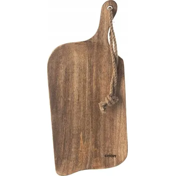 Kuchyňské prkénko DŘEVĚNÉ PRKÉNKO Z MANGA NA KRÁJENÍ A SERVÍROVÁNÍ S UCHEM
