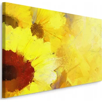 Obraz Obraz do Obýváku Žluté Slunečnice MALUNEK 30x20