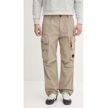 Pánské kalhoty Kalhoty C.P. Company pánské, hnědá barva, 18CMPA170A005991G, 48, 84X