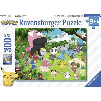 RAVENSBURGER Puzzle XXL Divocí Pokémoni 49x36cm skládačka 300 dílků | 554496