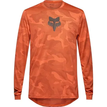 cyklistický dres Dres - FOX Ranger Tru Dri Ls Jersey 2025 - Blood Orange XXL
