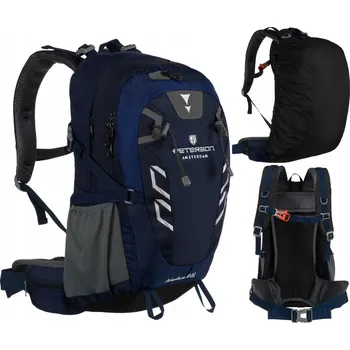 turistický batoh Turistický Batoh Peterson PTN JPS-01-0414 NAVY 20-40 l modrý