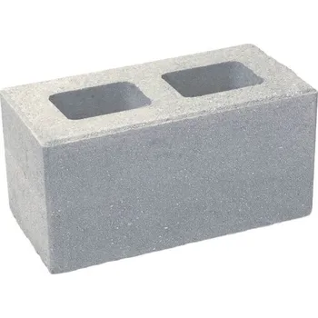 Plot Tvárnice plotová CS BETON Blok 20 hladká šedá – 400 × 200 × 200 mm
