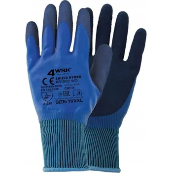 Pracovní obuv Nepromokavé rukavice 4WRK SHIELD+HYDRO BLBL vel. 11 - XXL 1 pár