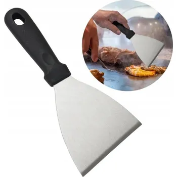 Malířská špachtle ŠPACHTLE ŠPACHTLE z nerezové oceli ŠIKMÁ na PIZZU 10 cm + EBOOK