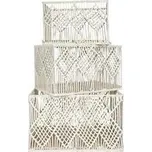 Nábytek Pegas Sada 3 košů BOHO