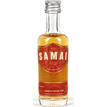 Rum SAMAI Kampot Pepper – rum 50 ml, prémiová edice