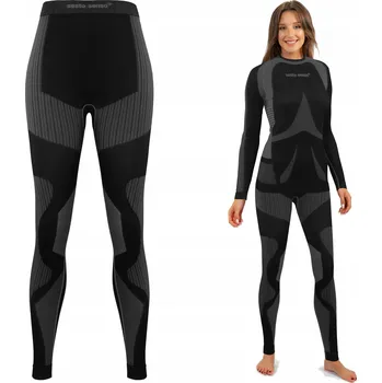Dámské legíny Termoaktivní legíny Sesto Senso THERMO ACTIVE, vícebarevné, velikost M