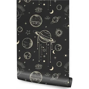 Fototapeta Tapeta v roli PLANETY Kosmos Hvězdy Ornamenty