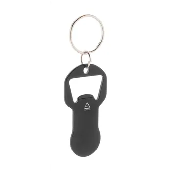 Biropi přívěšek na klíče s otvírákem na láhve