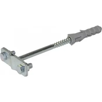 Podpěra vedení HPi stěnová s hmoždinkou délka 100 mm průměr 10 mm kovový úchyt