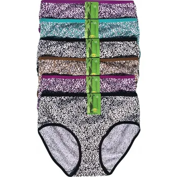 Kalhotky Dámské kalhotky Kalhotky Bambusové 6 kusů 2XL/3XL