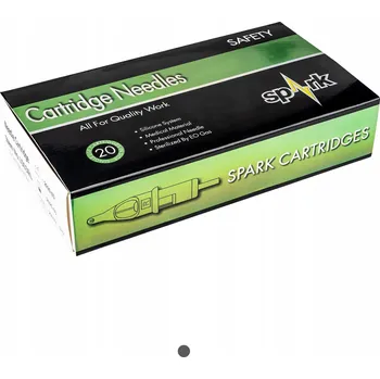 Tetovací jehla Na tetování jehla CARTRIDGE PRO 1RL 0,35 mm - KRABIČKA -