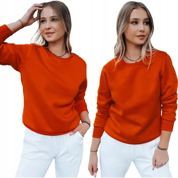 Dámská mikina MIKINA DÁMSKÁ KLASICKÁ BEZ KAPUCE DSTREET by0317 - M