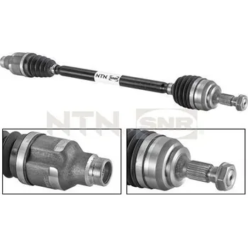 Hřídel nápravy Poloosa (hnací hřídel) SNR DK66.003