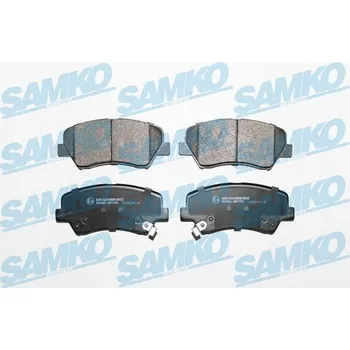 Brzdová destička Sada brzdových destiček, kotoučová brzda SAMKO 5SP1753
