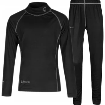 Set dětského termoprádla Dětská termoaktivní souprava Halti Avion Černá, velikost 140