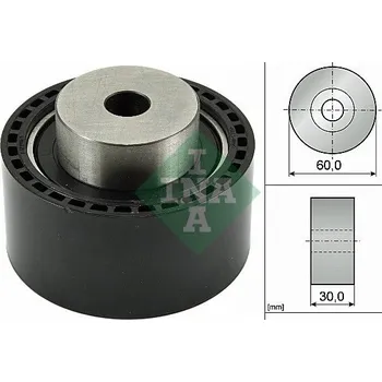 Rozvod motoru Vratná/vodicí kladka, ozubený řemen Schaeffler INA 532 0196 10