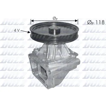 Motor automobilu Vodní čerpadlo, chlazení motoru DOLZ S146