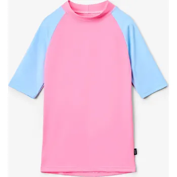 Dívčí plavky Dětské triko s UV ochranou UNUO 50+, Růžová Velikost: 98/104