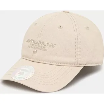 Kšiltovka Kšiltovka AAPE Now pánská, béžová barva, hladká, AAPCPM4940XXO, ONE SIZE, 80X