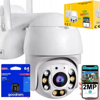 IP kamera Venkovní otočná IP kamera, WiFi, 2 MPx