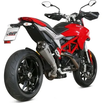 Výfuk pro motocykl Koncovka výfuku MIVV DELTA RACE D.043.LDRX Nerez DUCATI Hypermotard 939 2016-2018
