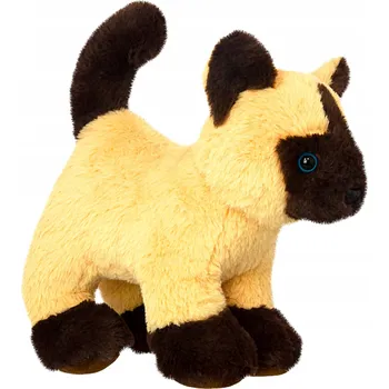 plyšák Plyšák Ručně šitý Plyšová Hračka Siamská kočka All About Nature 23 x 27 cm