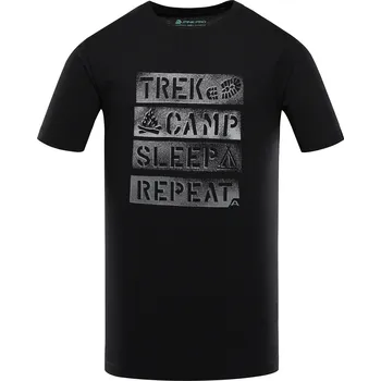 Pánské tričko Pánské triko Alpine pro BOLEN 2 černé - Černá, XXXXL