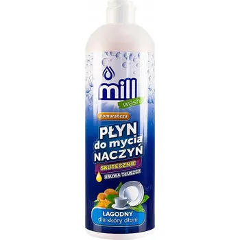 Mycí prostředek JAR NA NÁDOBÍ ÚČINNĚ ODSTRAŇUJE MASTNOTU ŠETRNÝ K POKOŽCE MILL 1L