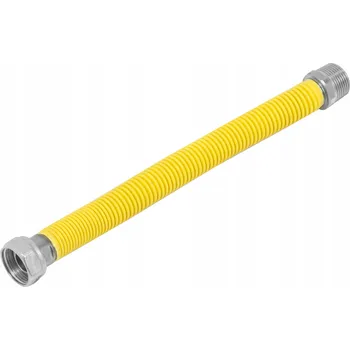 Plynová hadice FLEXIBILNÍ PLYNOVÁ HADICE 1/2" DN15 GZ 30-60 cm HADICE NA PLYN DIAMOND
