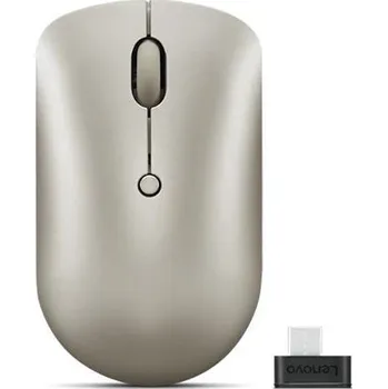 Lenovo myš CONS 540 Bezdrátová kompaktní USB-C (béžová)