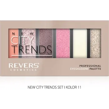 Oční stíny Profesionální oční stíny 11 Revers City Trends - Dlouhotrvající