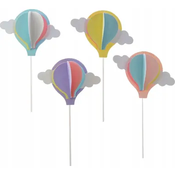 Obraz Toppery Arpex balónky 4 ks