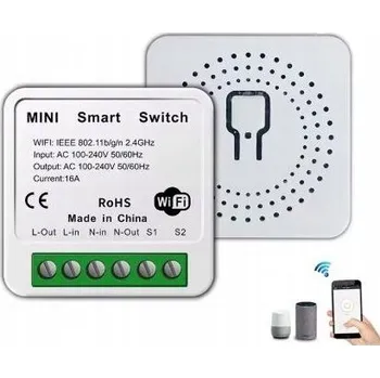 Elektrická zásuvka Řídicí jednotka 7rT Relé WiFi TUYA WiFi zásuvka