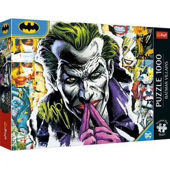 Puzzle TREFL PUZZLE PREMIUM Batman Villains: Joker 68x48cm 1000 dílků | 490110